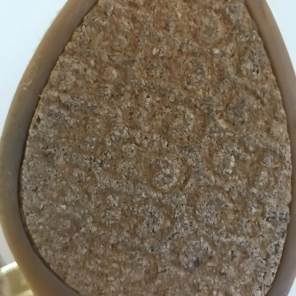 Gianni Bini Gold Beaded Platform Heels - Picture 13 of 14